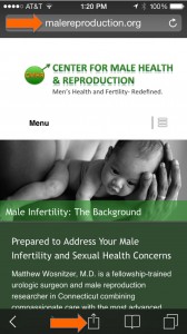Center for Male Health and Reproduction-Connecticut-Step1